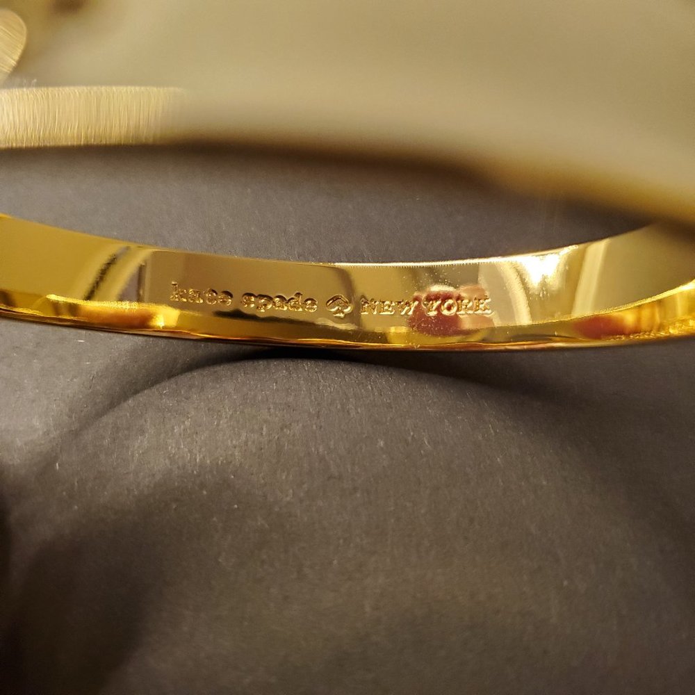 Kate Space Ace of Spades Bangle Bracelet NWOT - Picture 4 of 5